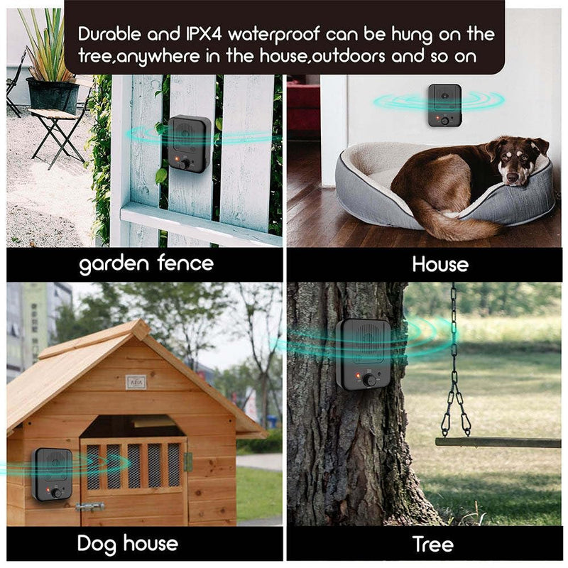 Anti Barking Device for Dogs, Ultrasonic Dog Bark Deterrent Devices, Dog Barking Deterrent Devices,3 Modes Ultrasonic Bark Box, Dog Barking Stopper Long Range, for Indoor & Outdoor Use