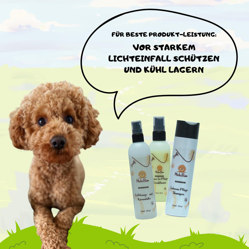 Moki Bear detangling spray and combing aid for dogs I 200ml I Nourishes and makes the fur easy to comb - BeesActive Australia