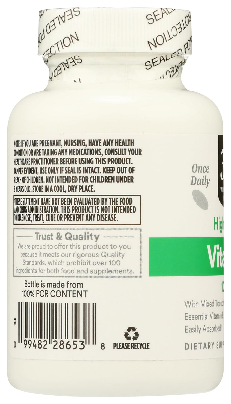365 by Whole Foods Market, Vitamin E 1000 IU, 60 Count 60 Count (Pack of 1)