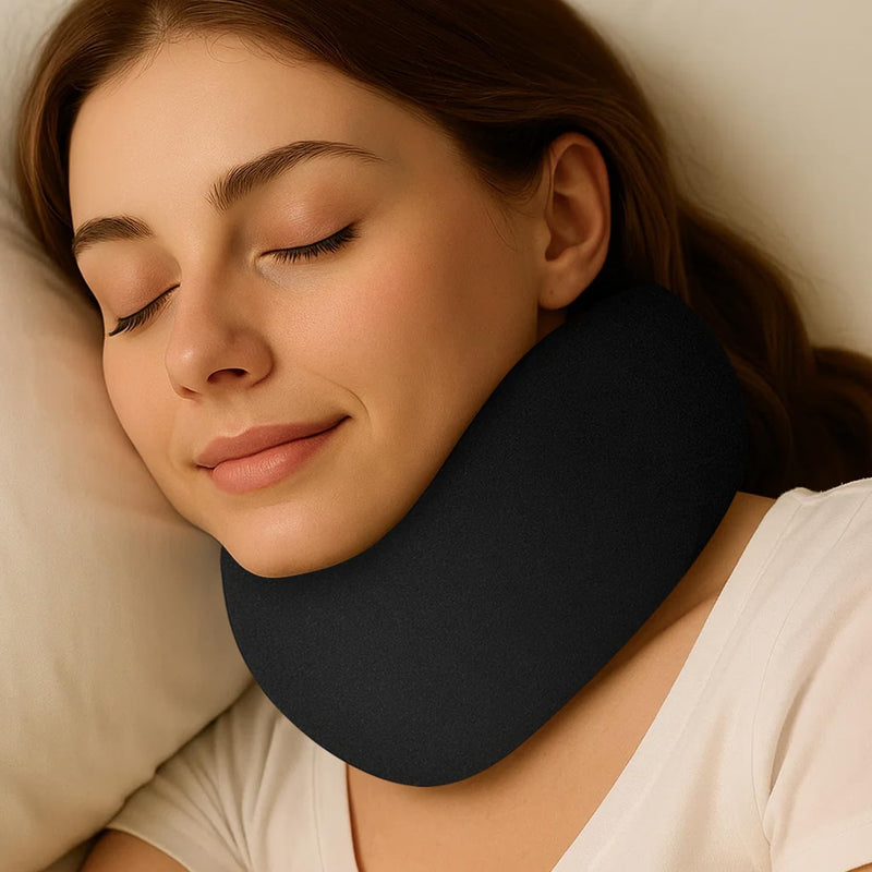 VOYOR-HEALTH Neck Brace, Neck Stretcher for Sleeping, Adjustable Cervical Collar Relieves Pain and Spine Pressure, Neck Support Soft Foam Wraps, Keep Vertebrae Stable for Women & Men NB100