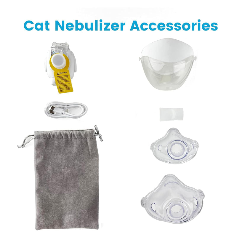 Cat Nebulizer and Inhaler mask for Cats,Puppies,Small Dogs S - BeesActive Australia