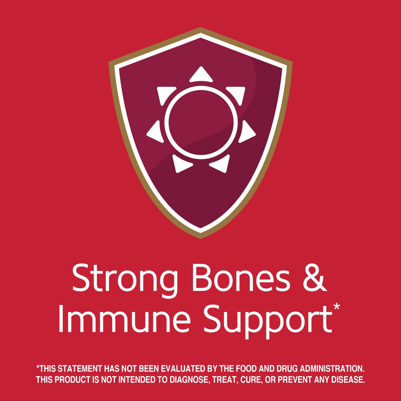 21st Century Vitamin D3 1000 IU Tablets, Bone & Immune, 500 Count | Vitamin D3 1000 IU Tablets, Bone Health & Immune System Support & Calcium Absorption, Gluten Free, Value 500-count Bottle