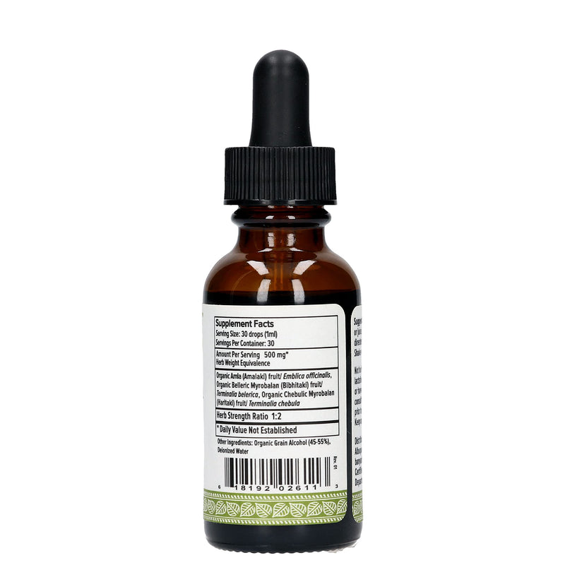 Banyan Botanicals Triphala Liquid Herbal Extract – Organic Triphala Extract with Amla, Haritaki & Bibhitaki – for Daily Detox, Regularity & Rejuvenation* – 1oz. – Non-GMO Sustainably Sourced Vegan - BeesActive Australia