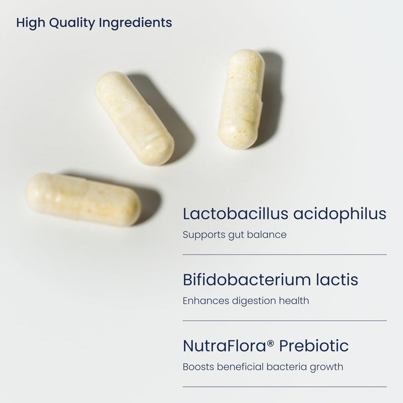 Probiotic - Advanced Strength Probiotics w/Prebiotics: 30B CFU's - Digestion, Post-Antibiotic, Colon Health, Gut Health & Immune System Support - Shelf Stable, Acid Resistant, High Potency