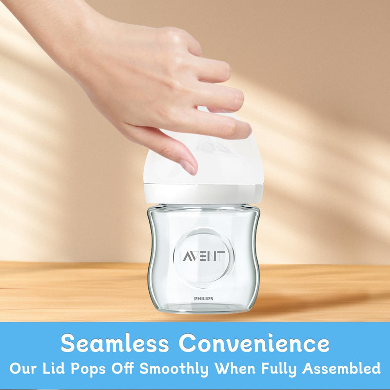 Avent Bottle Caps -Compatible with Avent glass bottles 5 pc - BeesActive Australia