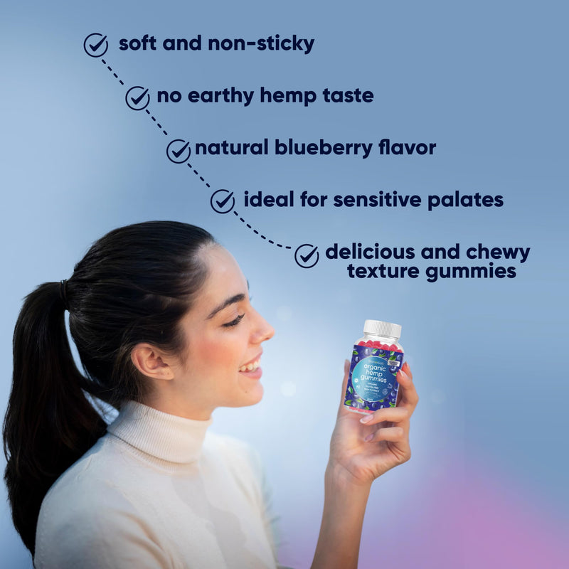 BionerLab Premium Organic Gummies - Gluten Free Supplement for Men & Women