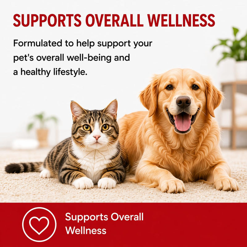 21-in-1 Dog Vitamins Multivitamin with Goji & Astragalus - Daily Vitamin Supplement for Immune Support, Digestion & Vitality - Supports Overall Health, Easy to Mix with Food - 2 fl oz