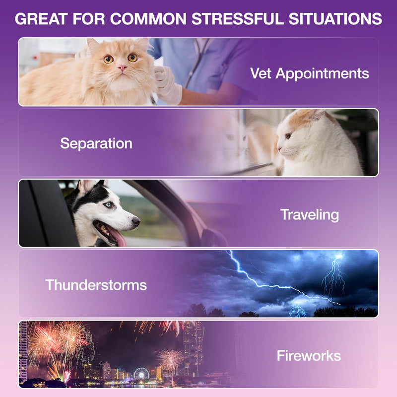 Melatonin for Dogs,Sleep Aid Drops for Dogs and Cats Calming,Liquid Melatonin for Pets Support Relaxation & Deep Sleep and Overall Well-Being