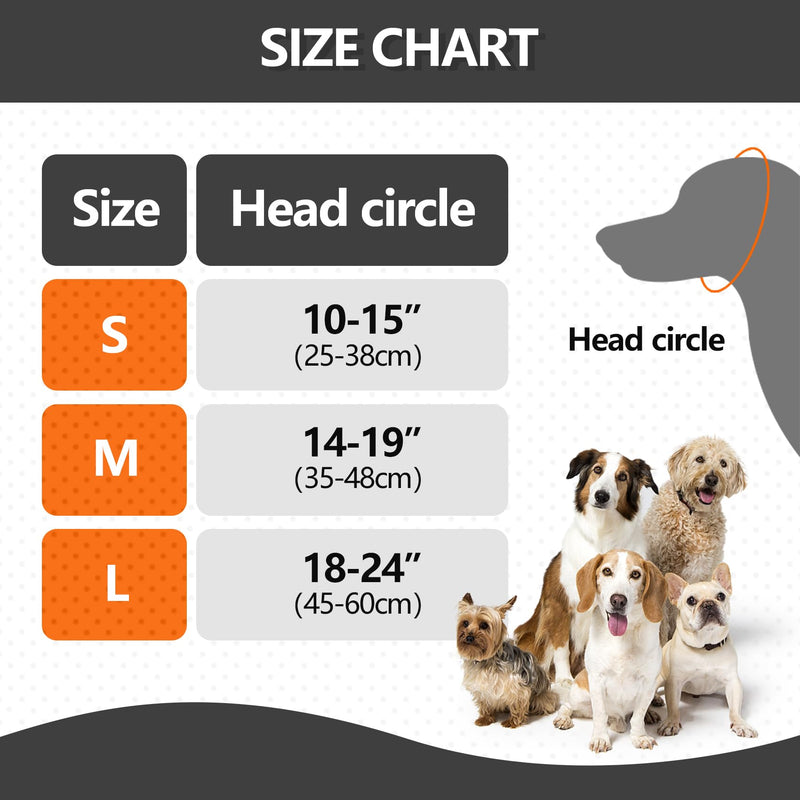 LIANZIMAU Quiet Ears for Dogs Comfort Calming Hoodie Dog Ear Covers for Noise & Anxiety Relief Ear Wraps for Dog Adjustable Dogs Ear Muffs Noise Protection Firework,Grooming and Force Drying Medium（Head Size 14"-19"） Magenta