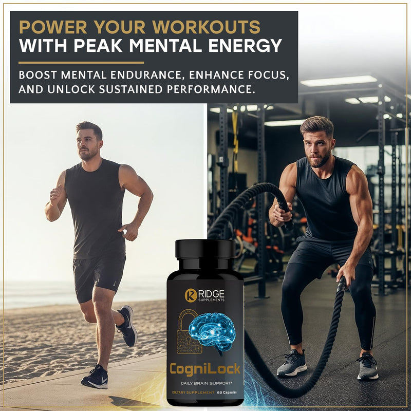 12-in-1 Nootropic Brain Supplement for Memory and Focus, Alpha GPC, Citicoline, CognatiQ™, Cognitive Support - Brain Fog Vitamins w/Lion’s Mane Lion’s Mane, 60 Count