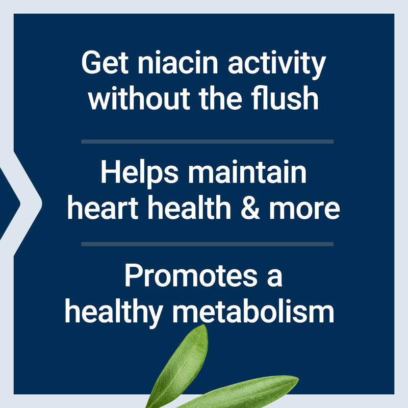 Life Extension No Flush Niacin,B3 for Heart Health,Cholesterol & Energy Support,Non-GMO,Gluten-Free,100 Capsules,(Pack of 2) 100 Count (Pack of 2)