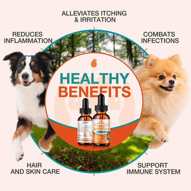 Natural Yeast Infection Drops for Dogs - Dog Yeast Infection Treatment