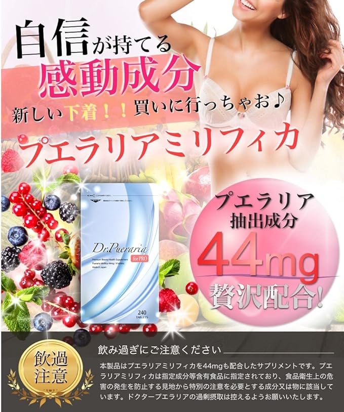High Purity Pueraria Mirifica Made in Japan Pueraria Supplement Dr. Pueraria for PRO 240 tablets 1 bag - BeesActive Australia