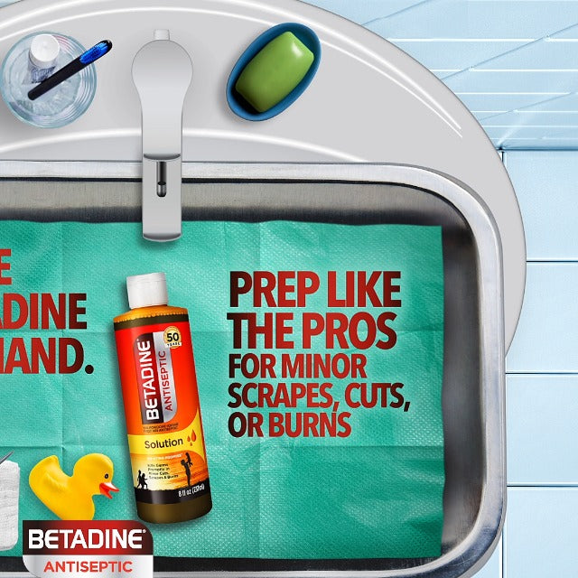 Betadine Antiseptic Povidone Iodine Solution 8 Fl Oz 8 Fl Oz (Pack of 1)