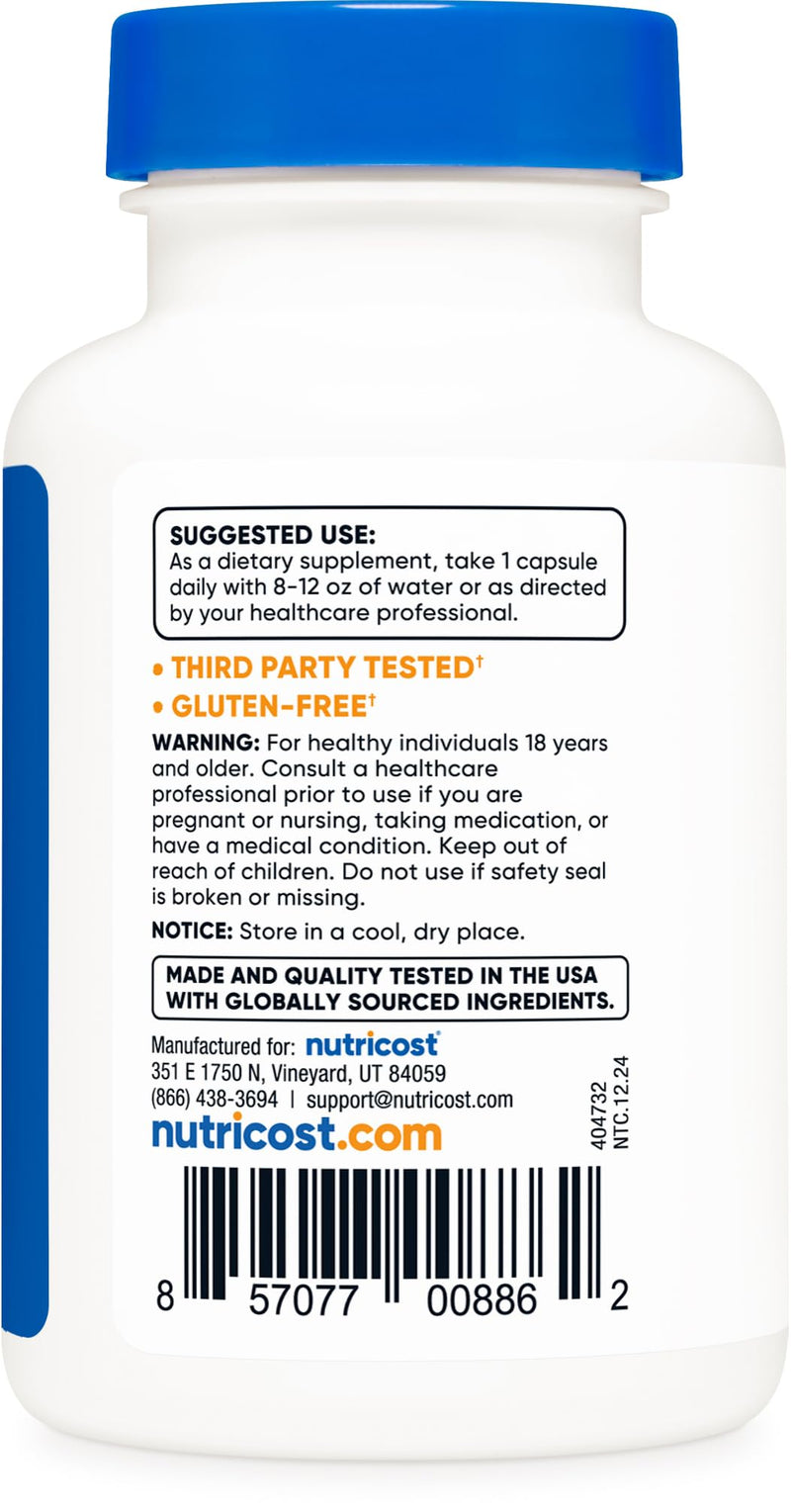 Nutricost Vitamin B2 (Riboflavin) 100mg, 120 Capsules - Gluten Free and Non-GMO (Pack of 2)