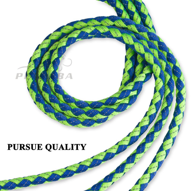 3 Dog Leash No Tangle, 4.6ft Heavy Duty Splitter Coupler, Reflective Strong Triple Multi Way Lead Split, Soft Padded Handle, for Walking Three Medium Large Dogs That Pull - Green - BeesActive Australia