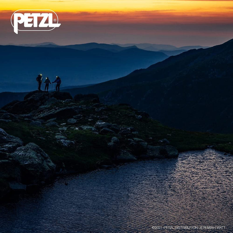 PETZL Tikka CORE Headlamp - Rechargeable, Compact 450 Lumen Light with Red Lighting, for Hiking, Climbing, and Camping - Blue One Size Blue/Blue - BeesActive Australia