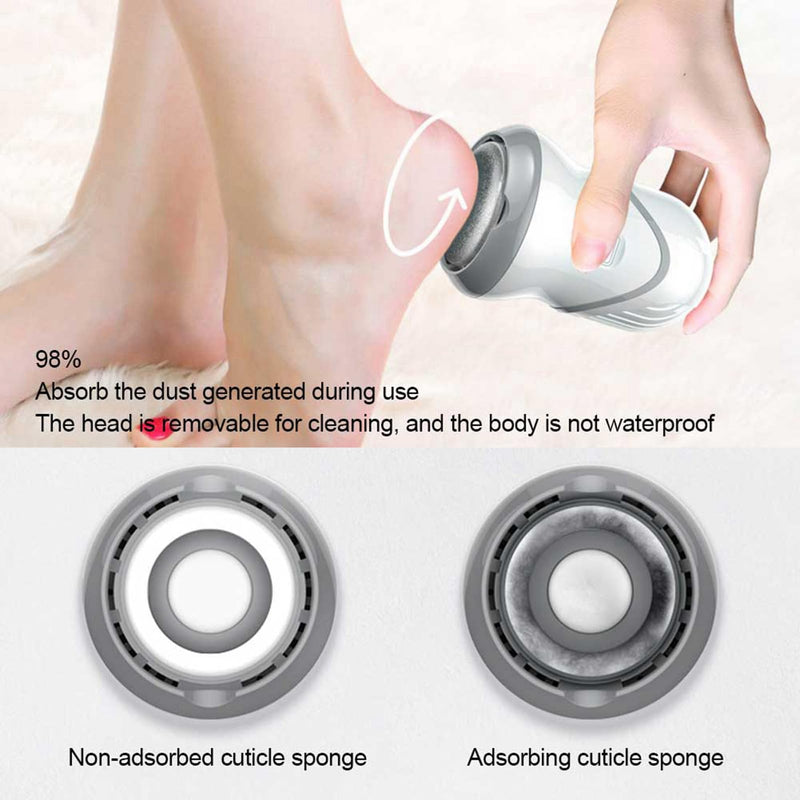 Electric Foot Grinder, Vacuum Skin Friendly Foot Callus Remover for Bedroom - BeesActive Australia