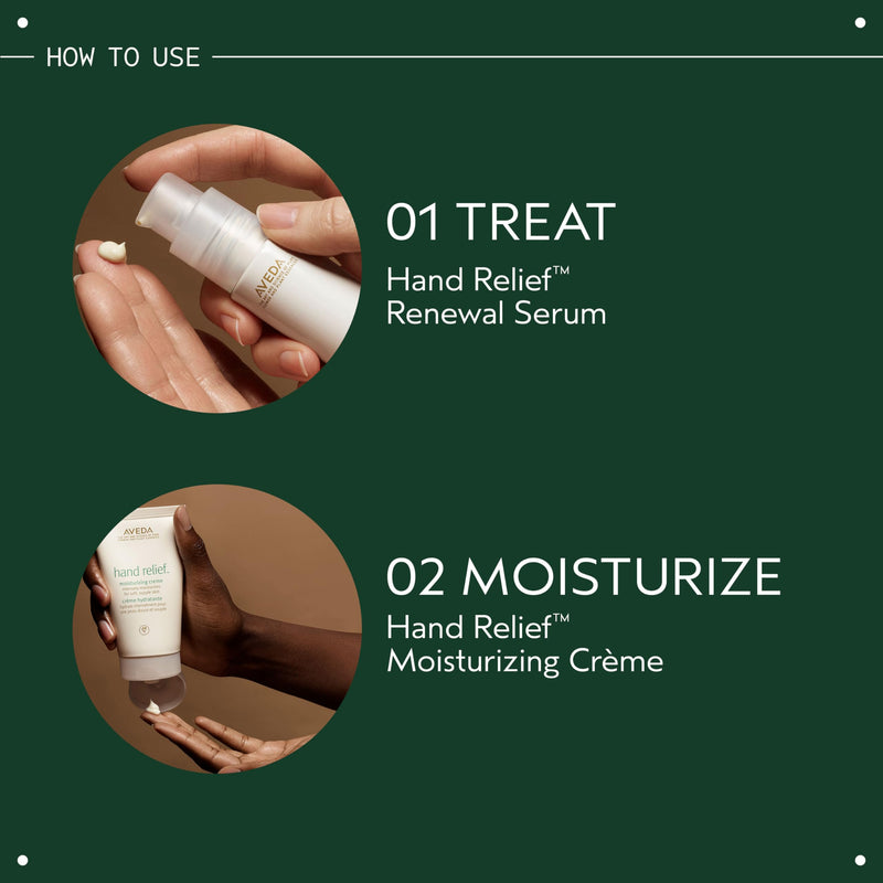 Aveda Hand Relief Moisturizing Creme | Rich Hand Cream | with Andiroba Oil 1.3 Fl Oz - Travel Size