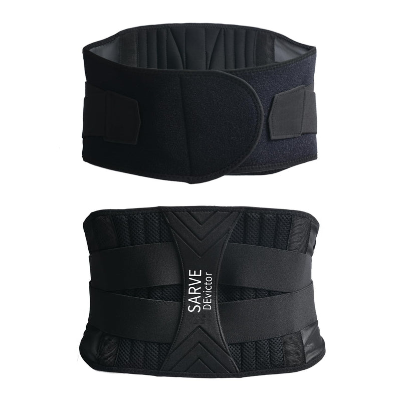 Lower Back Brace Adjustable & Breathable Lower Back Brace for Women and Men, Lumbar Back Support Belt Ideal for Work, Workout, Exercise, Running, Lifting, Walking, Fitness & Daily Comfort (M(30"-34")) M(30"-34") - BeesActive Australia