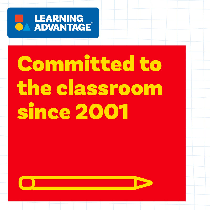LEARNING ADVANTAGE Student Thermometers - Set of 10 - Dual-Scale - Mercury-Free - Easy To Read, Thermometers for Indoor Science and Classroom Use - BeesActive Australia