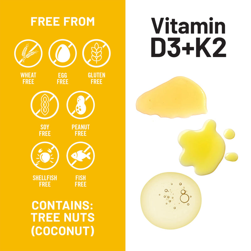 NatureWise Vitamin D3 5000IU + K2 200mcg Supplement, 90 Vegan Softgels | Plant-Based D3 - High Absorption D3 K2 Supplement - Organic Coconut MCT Oil - Daily Bone Support - 90-Day Supply 90 Count (Pack of 1)