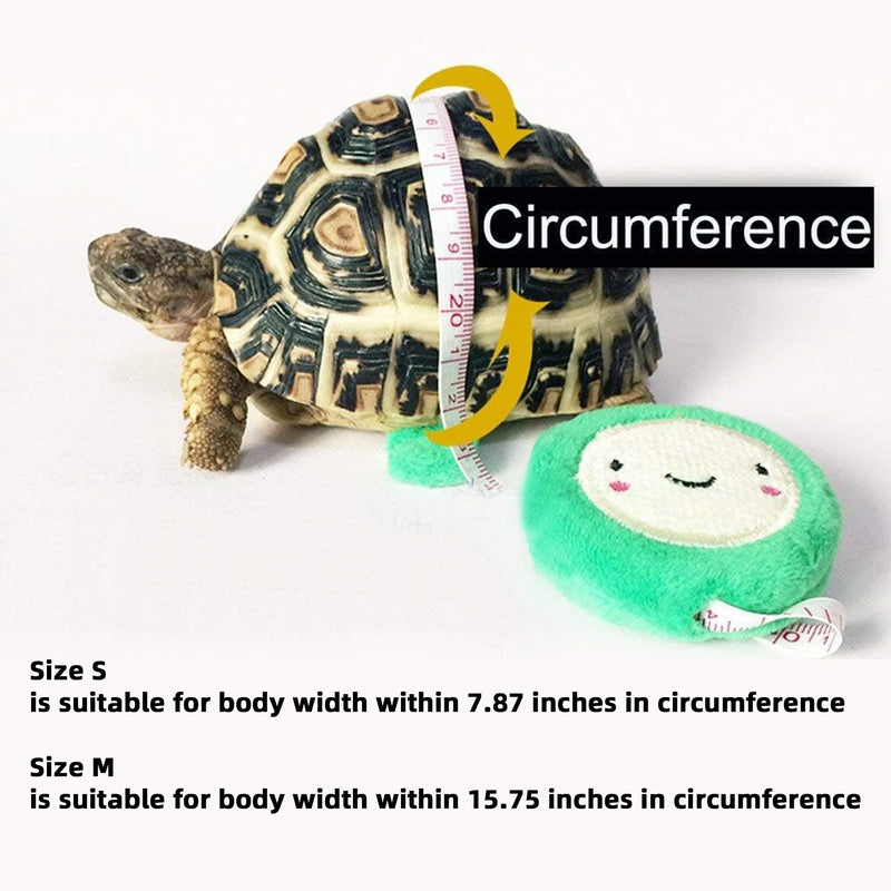 Pet Tortoise Turtle Leather Harness Small Pet Turtle Leash and Harness Pet Tortoise Leash Suitable for Tortoise Supplies Adjustable Control Leash (S,Blue) Blue S - BeesActive Australia
