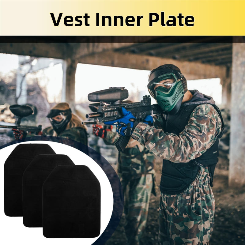 6 Pieces Vest Inner Plate, 12 x 9.4 x 0.8 Inch Lightweight EVA Vest Liner Foam Pad, Protective Pad Cushions Foam Shock Plates for Strength Training, Running, Plate Carrier - BeesActive Australia