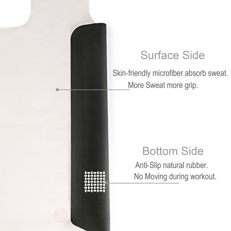 Pilates Mat, Pilates Reformer towel non slip,Reformer Mat Easy to Wash Light Weight Portable (Dusty Sand)