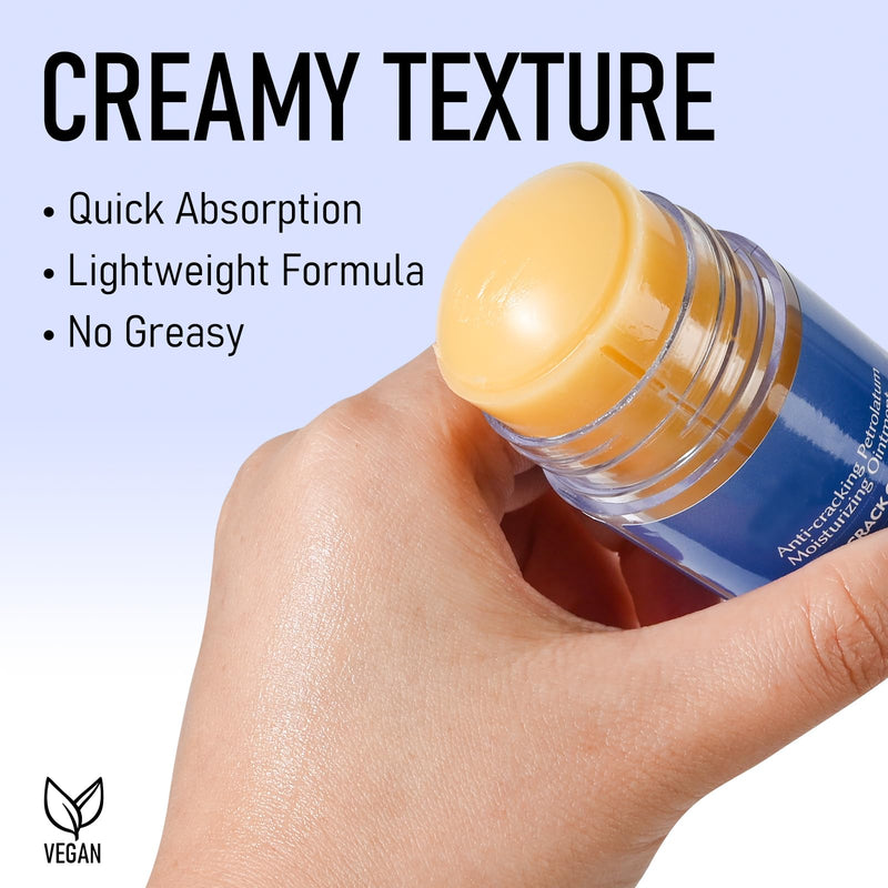 2Pcs Crack Feet Prevention Stick, Moisturizing and Hydrating Foot and Hand Balm, Remove Dead Skin Softening and Nourishing Anti-Cracking Foot Cream for Feet Elbows Knees 2pcs
