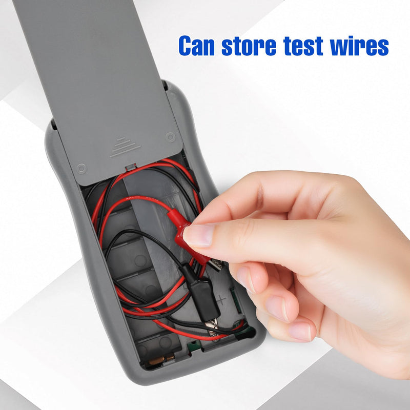 M500 Megohmmeter for Insulation Testing,Compatible with Compressor Tester HVAC, Multimeter Tester, Battery Operated, 20-1000 Megohms at 500 Volts,with Soft Carrying Case
