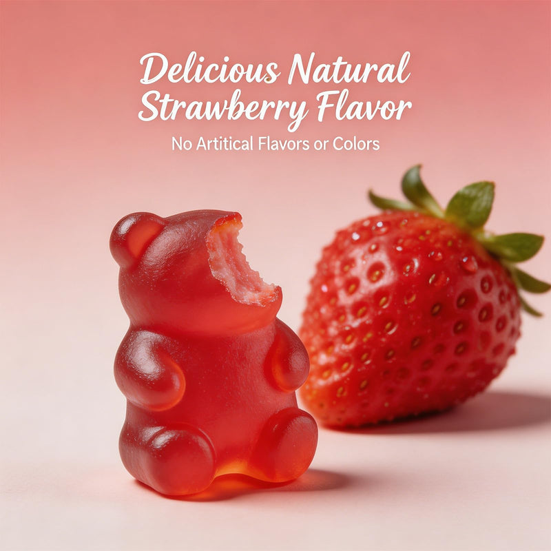 Vexity Labs Collagen Gummies, Gummies, Non-GMO,Strawberry Flavor(1PCS) 1pcs