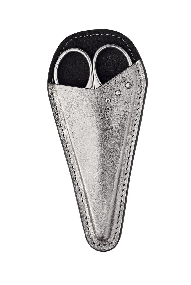 Staleks Exclusive 21 Type 1 Hook-shaped blade Cuticle Scissors (Magnolia) – Enhanced Visibility, Medium Handles - BeesActive Australia