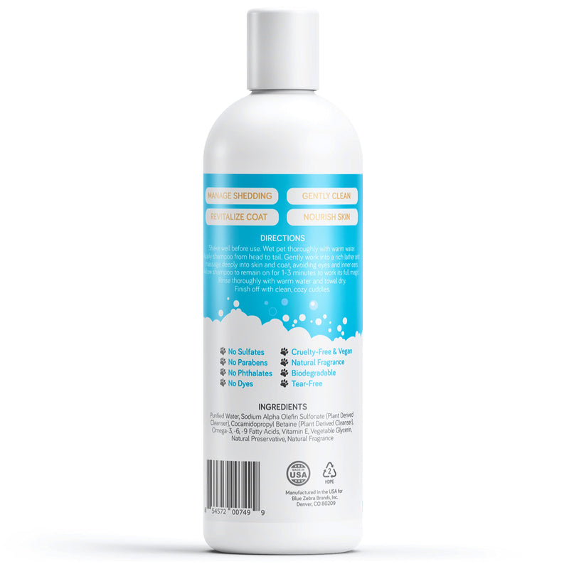 Mighty Mutt Shed Control Shampoo – Deshedding Dog Shampoo | Fresh Scent | Softens & Nourishes Coat | Reduces Shedding | Hypoallergenic, Anti-itch Dog Shampoo Shedding Control – Fresh Breeze | 16 fl oz - PawsPlanet Australia