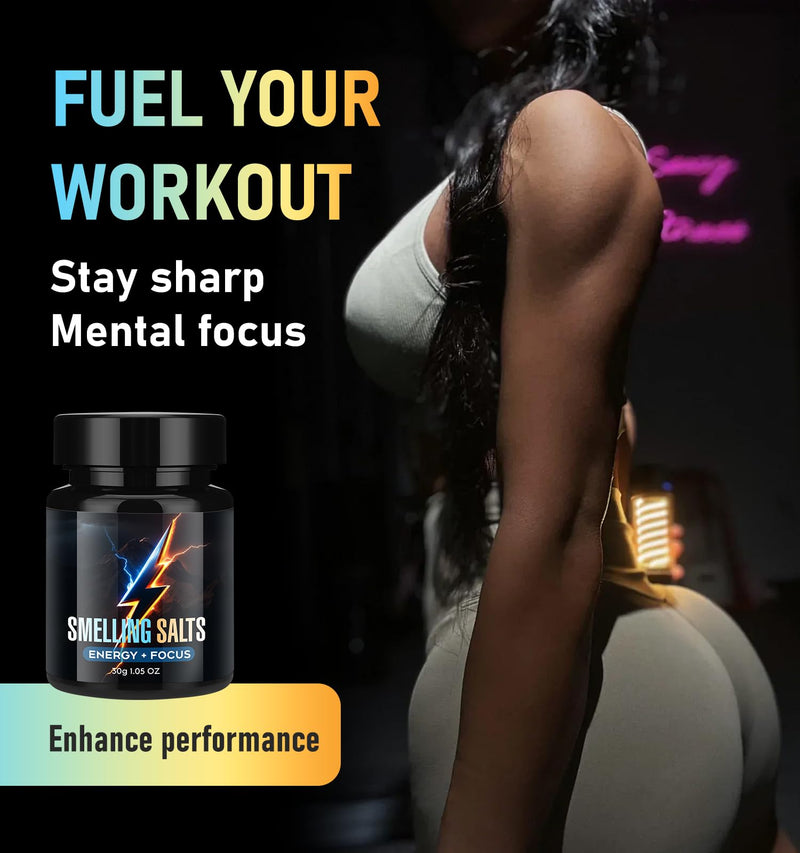 Powerful Salts for Athletes, Activate Before Smelling, Salts for Wake-up Athletes in Powerlifting, Football and Fitness - Instant Energy, Boosted Focus & Extra Strength | BLUE-30g-6