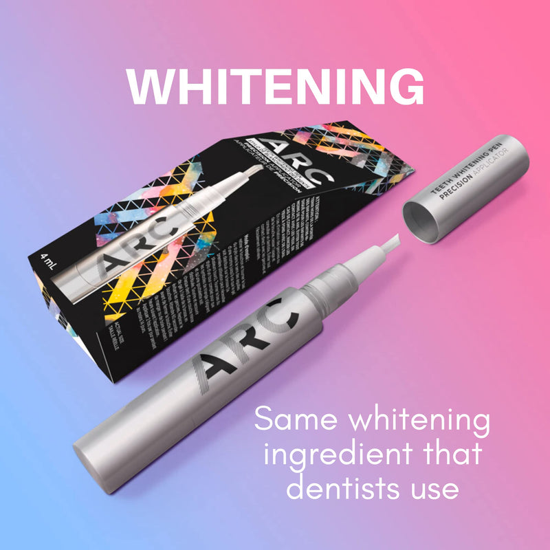 ARC On-The-Go Teeth Whitening Pen, Anytime Treatments, Mint Flavor, 0.13 Fl Oz - BeesActive Australia