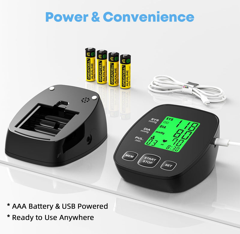 Pediatric Blood Pressure Monitor for Home Use with 2 Size Cuffs