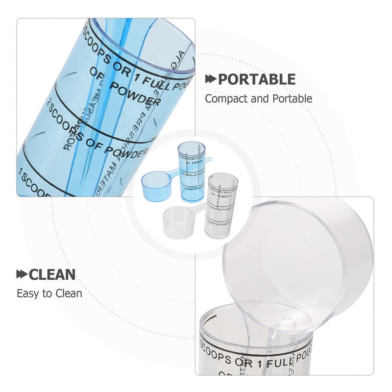 4 Sets Dental Laboratory Mixing Bowl Cup Pot for Alginate Plaster Material Bowls - Alginate Mixing Equipment 3.19x1.38x1.38in