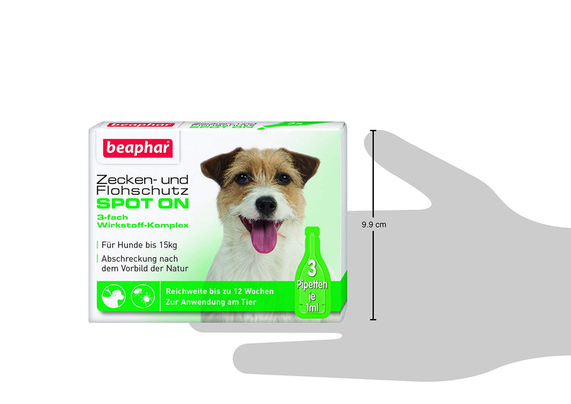 Tick and flea protection Spot ON for dogs over 15 kg & flea protection Spot ON for dogs up to 15 kg - BeesActive Australia