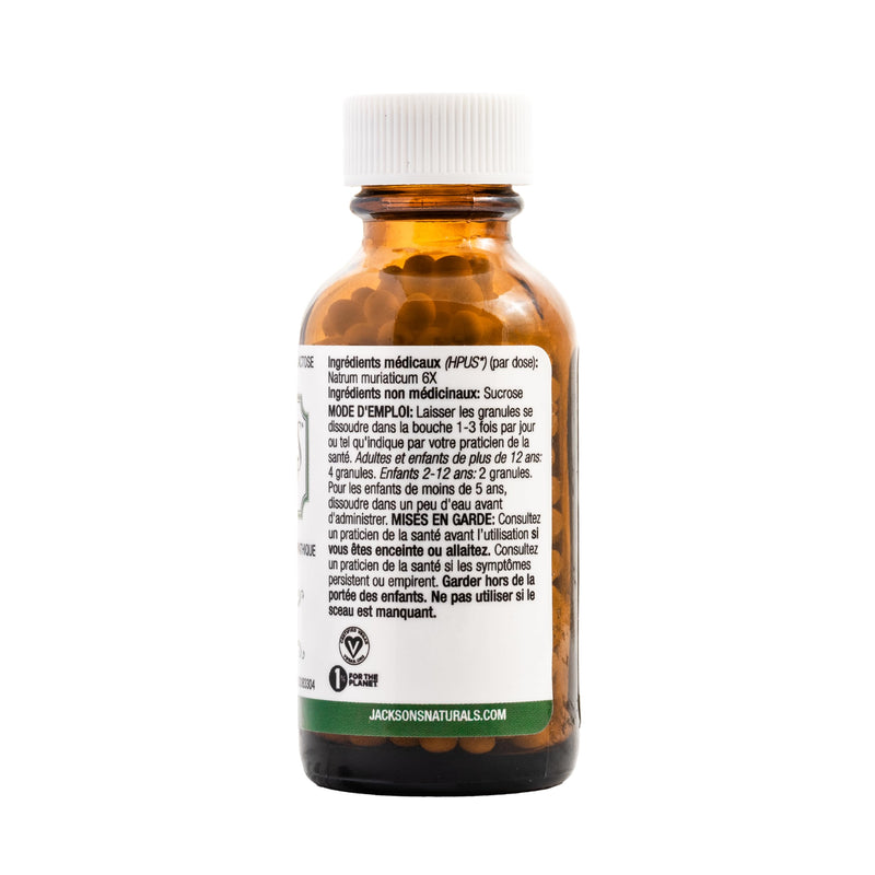 Jackson‚Äôs #9 Cell Salt NAT Mur 6X (500 Pellet Bottle) ‚Äì Certified Vegan, Lactose-Free Schuessler Tissue Salt Natrum Muriaticum 6X Unflavored 500 Count (Pack of 1) - BeesActive Australia