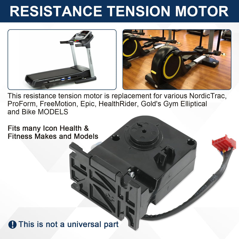 Elliptical Resistance Motor Brake Tensioner Compatible with NordicTrack CX925 Ellipticals (NEL07940) Replaces 193223 175656 182556 182851 6v - BeesActive Australia
