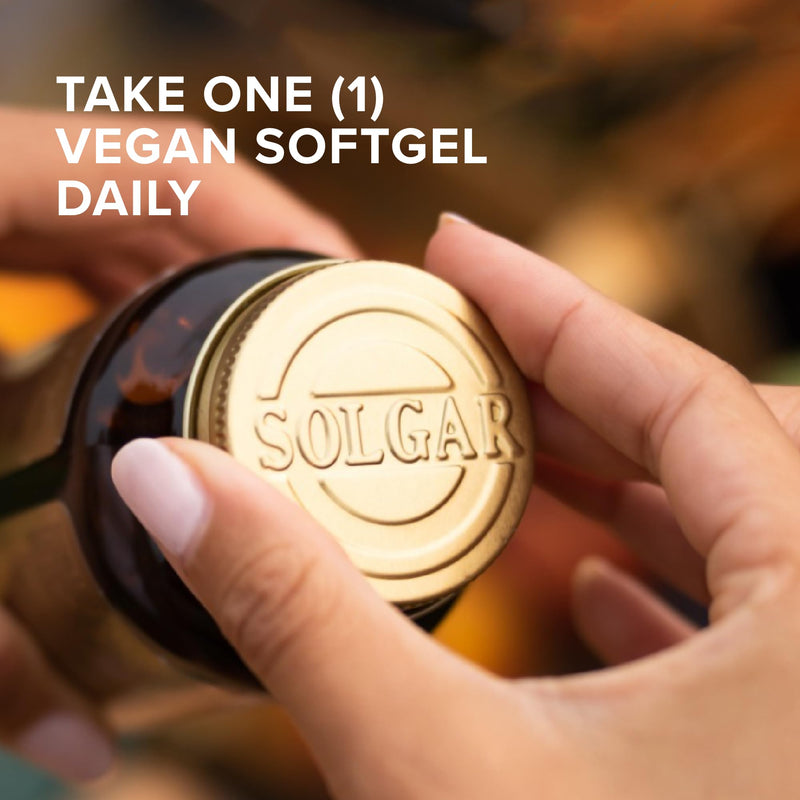 Solgar Vitamin E 268 mg (400 IU) - 100 Vegan Softgels - Naturally Sourced - Non-GMO, Gluten Free - 100 Servings