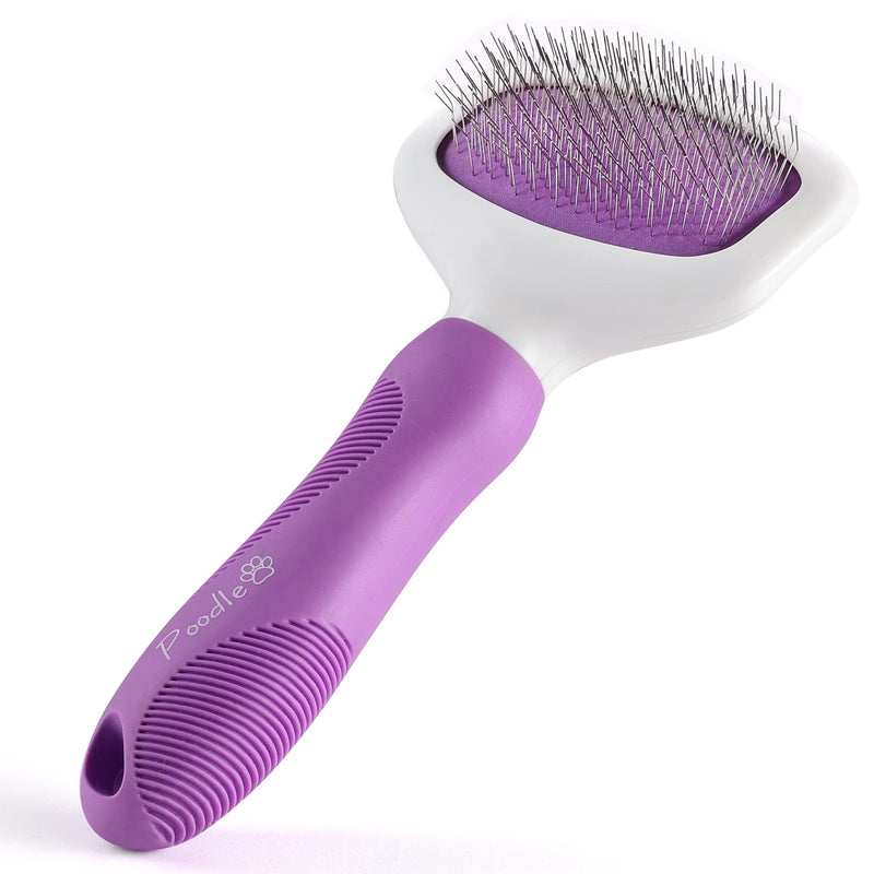 Poodle Pet Dematting Comb + Slicker Brush + Nail Clipper Bundle - BeesActive Australia