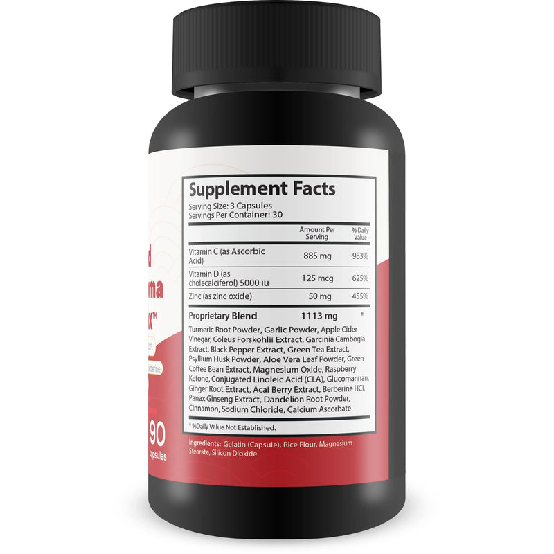 Pro Blood Cinna Chroma Health Max - Natural Blood Health Support with Cinnamon, Turmeric, Berberine, Vitamin D, Vitamin C, Zinc & More - Promote Balanced Blood Health & Improved Blood Flow