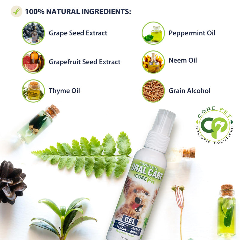 Complete Oral Care from The Founders of PetzLife - 4 oz (Peppermint Gel) Peppermint Gel - BeesActive Australia