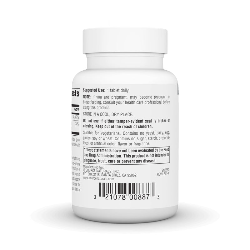 Source Naturals Vitamin B-1, Thiamin, 500mg - 50 Tablets | High Potency | Nerve Support* 1