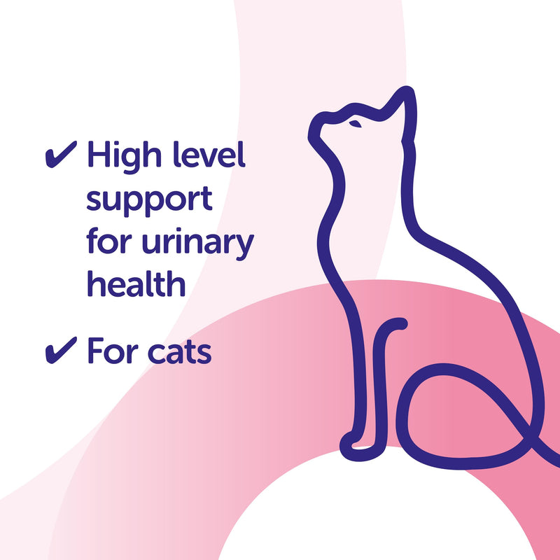 Cystophan for Cats, Urinary & Bladder Health Supplement with N-acetyl-D-glucosamine, Meat-Free Chicken Flavour Capsules, 30 Capsules 30 Count (Pack of 1)