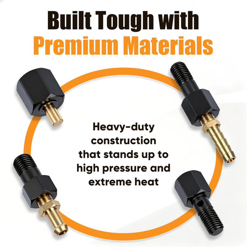 Replacement Fuel System Test Fitting Adapter Kit for 5.9L Cummins Diesel, Compatible with 9011 9012 9013 9014 - BeesActive Australia