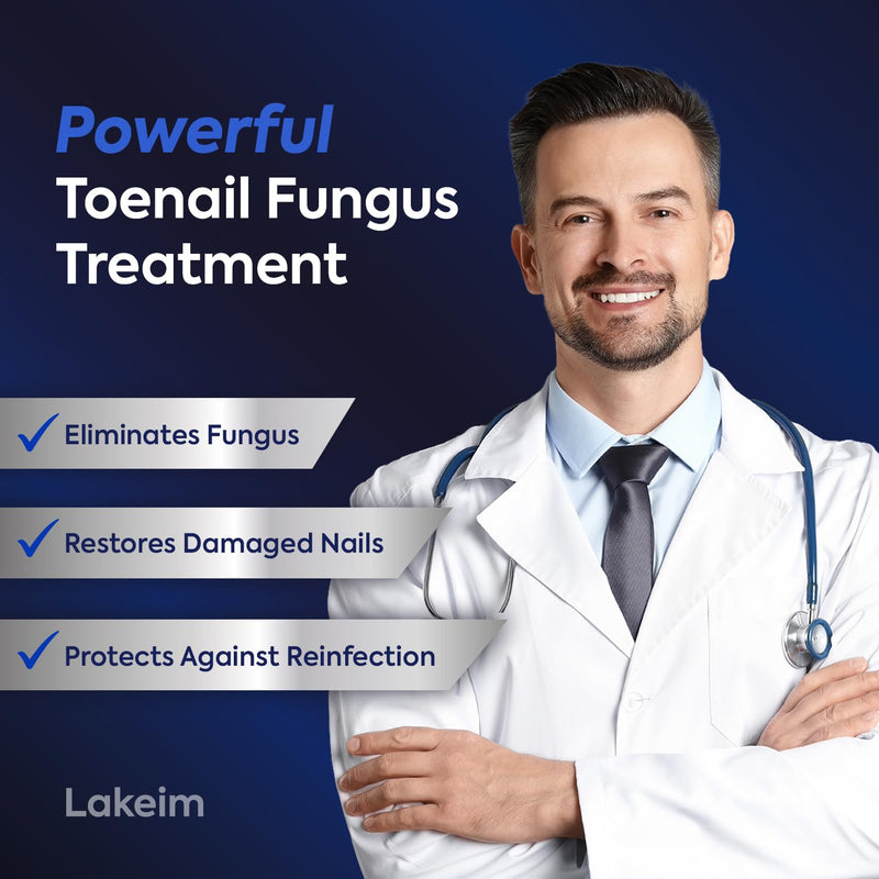 Toenail Fungus Treatment Extra Strength: 25% Undecylenic Acid & Tea Tree Oil - Repairs Yellow Thick Brittle Toe and Fingernails - 3 Pens with 5 Nail Files 0.14 Fl Oz (Pack of 3) - BeesActive Australia