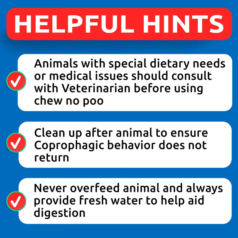 NO Poo Treats - Prevent Dog Poop Eating - Coprophagia Treatment - Stool Eating Deterrent - Probiotics & Enzymes - Digestive Health + Breath Aid - Made in USA - 180 Chews Bacon No Poo Chews - 180 Ct - BeesActive Australia